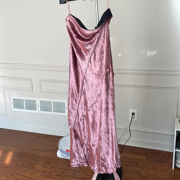 Free People Velvet Midi Skirt - Picture 3 of 7